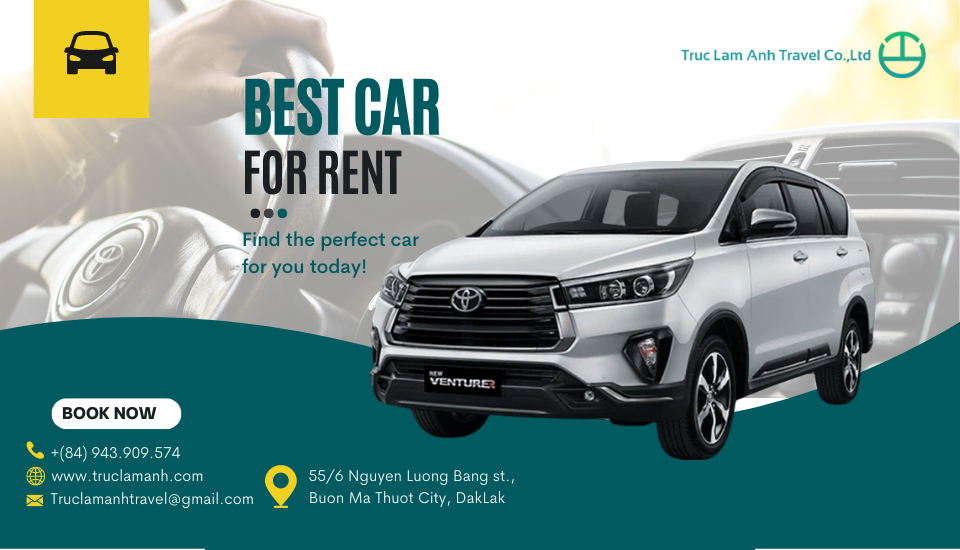 Thuê xe Tour daklak